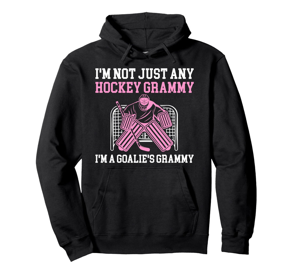 Im Hockey Goalie Grammy Hockey Hoodie - Aesthetic Graphic for Adults