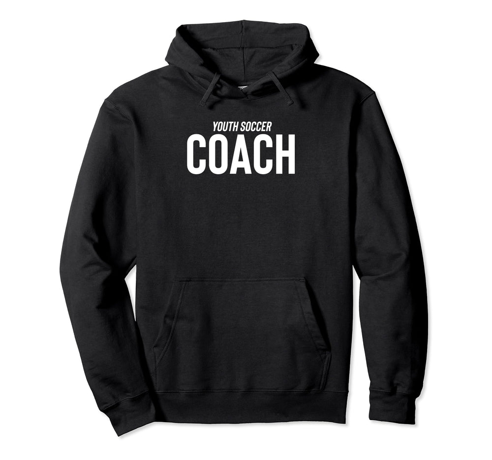 Recreation League Soccer Team Coach Hoodie - Unique Graphic for Adults