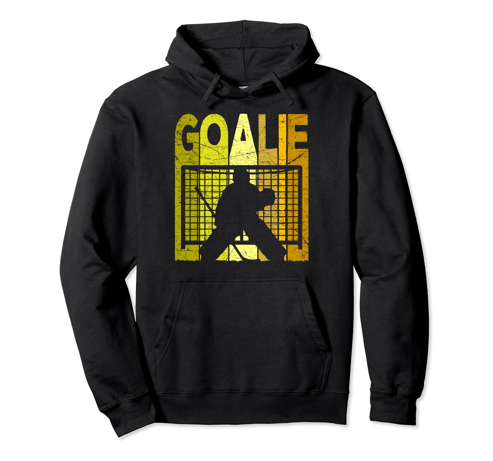 Ice Hockey Goalie Ice Hockey Goalkeeper Hoodie - Aesthetic Graphic Unisex