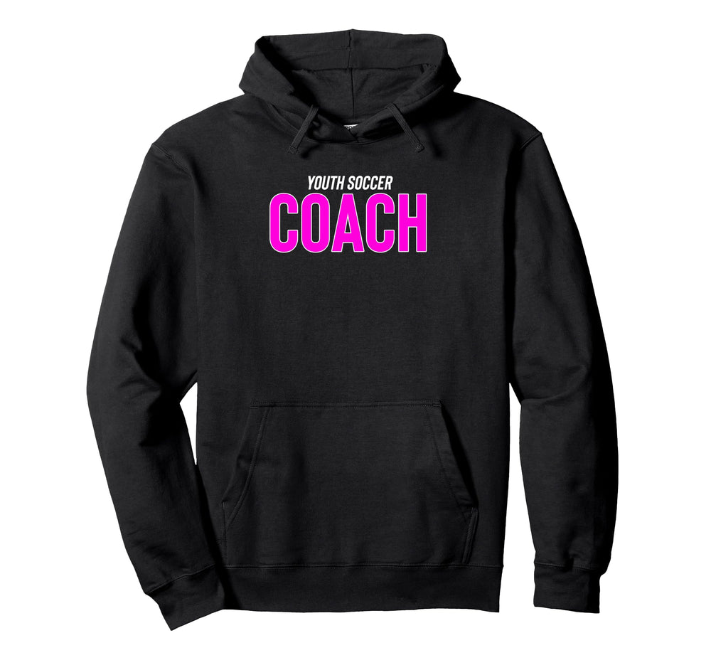 Recreation League Soccer Team Coach Hoodie - Minimalist Print Men Women