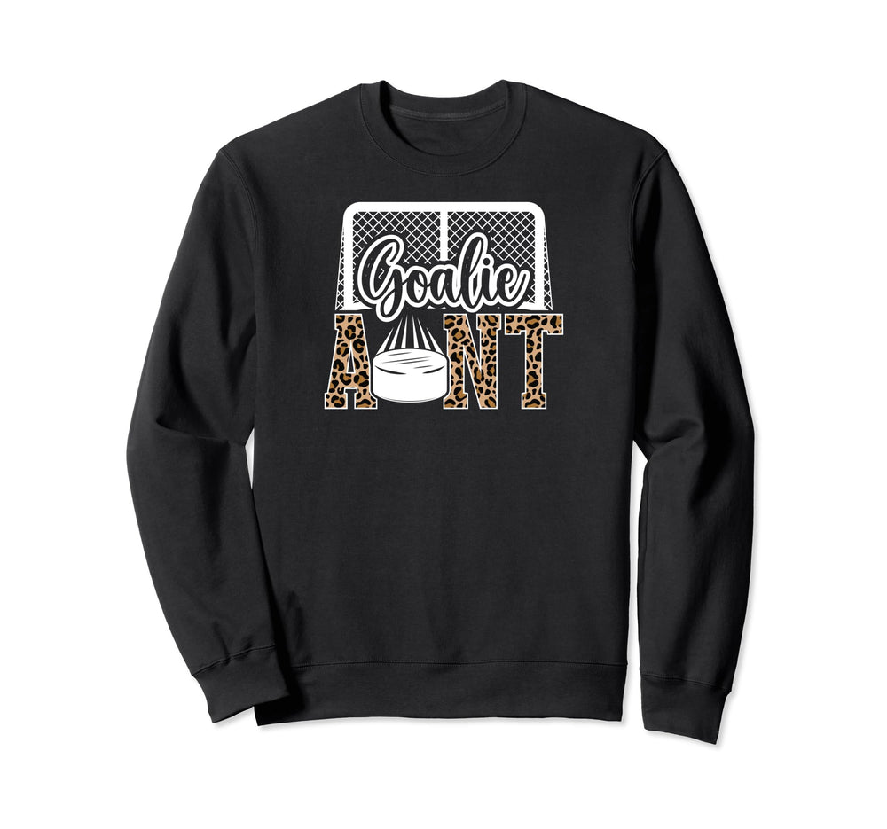 Ice Hockey Goalie Aunt Hockey Keeper Sweatshirt - Graphic Print Men Women
