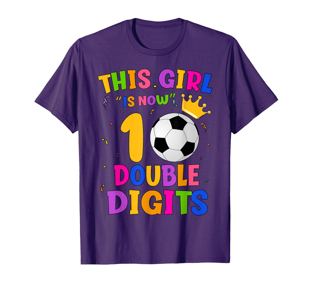 10Th Birthday This Is Now 10 Double T-Shirt - Fun Novelty Design Men Women