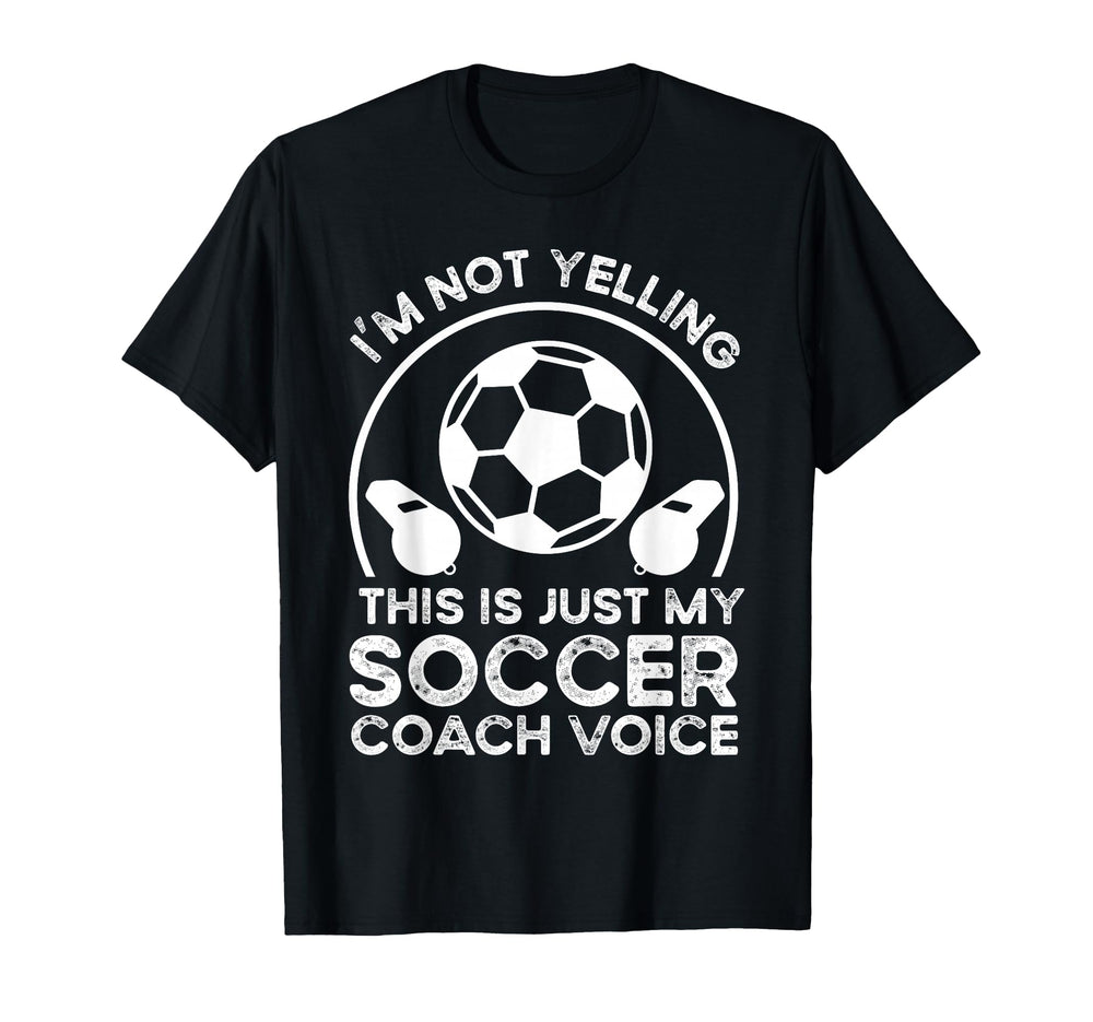 Soccer Coach T-Shirt - Aesthetic Graphic for Adults