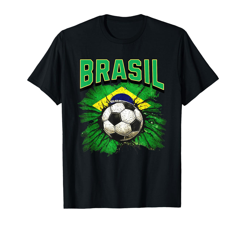2026 Brasil Cup Flag Soccer Pride T-Shirt - Aesthetic Graphic for Adults