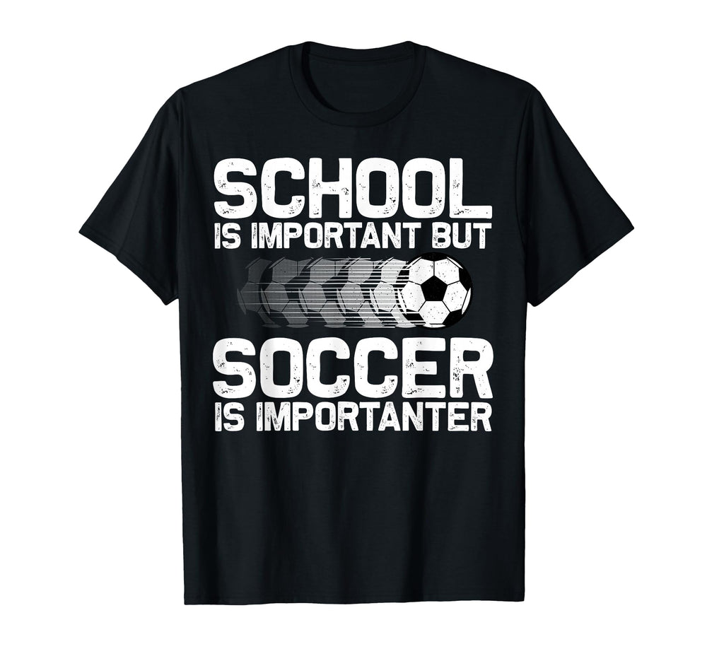 Funny Soccer Art Gag Soccer Player T-Shirt - Novelty Apparel for Adults