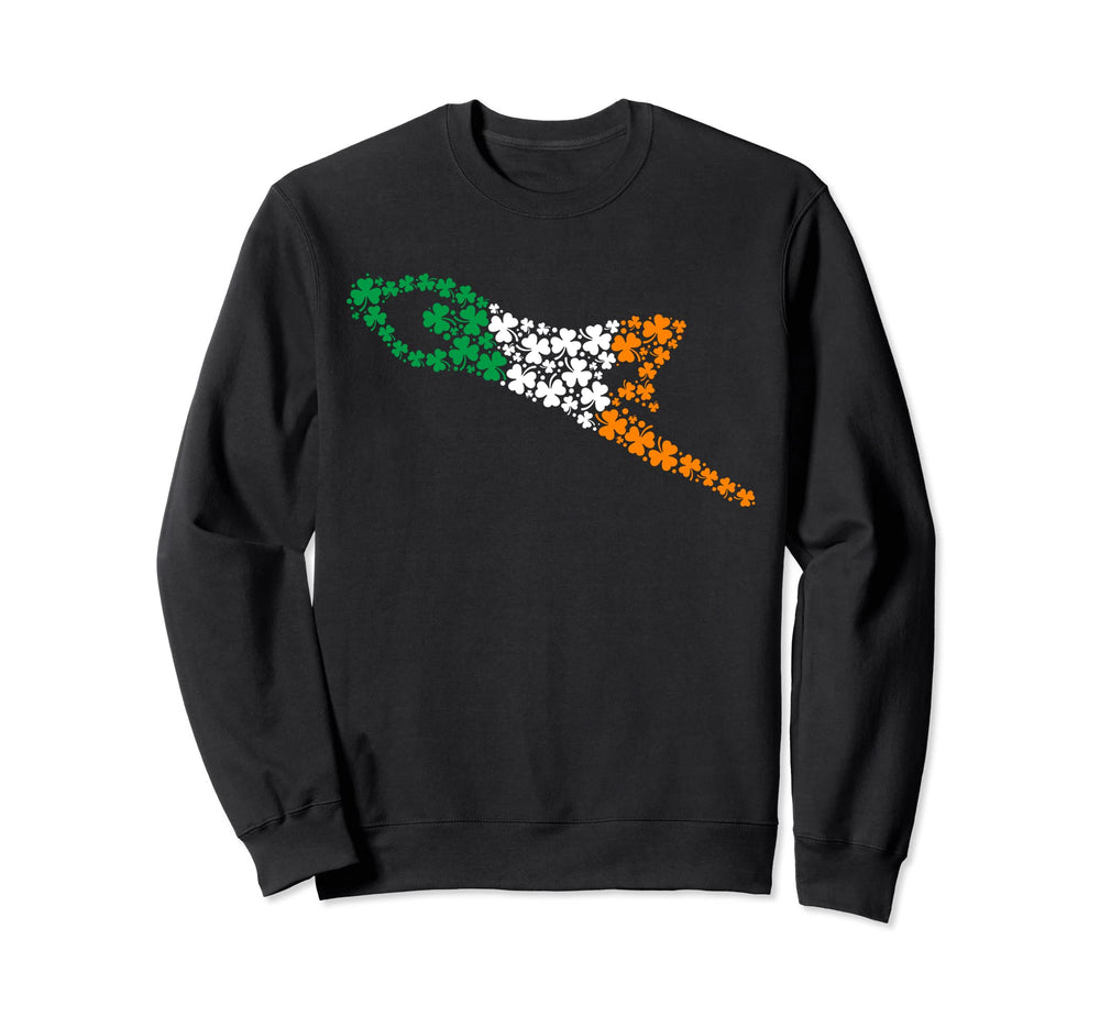 St Patricks Day Soccer Goalie Sweatshirt - Streetwear Style Unisex