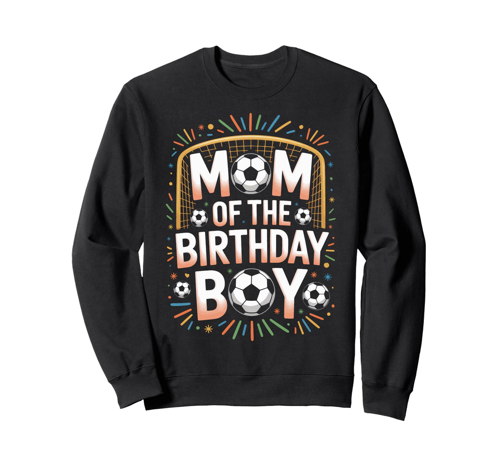 Birthday Soccer Mom Year Soccer Sweatshirt - Minimalist Print for Adults