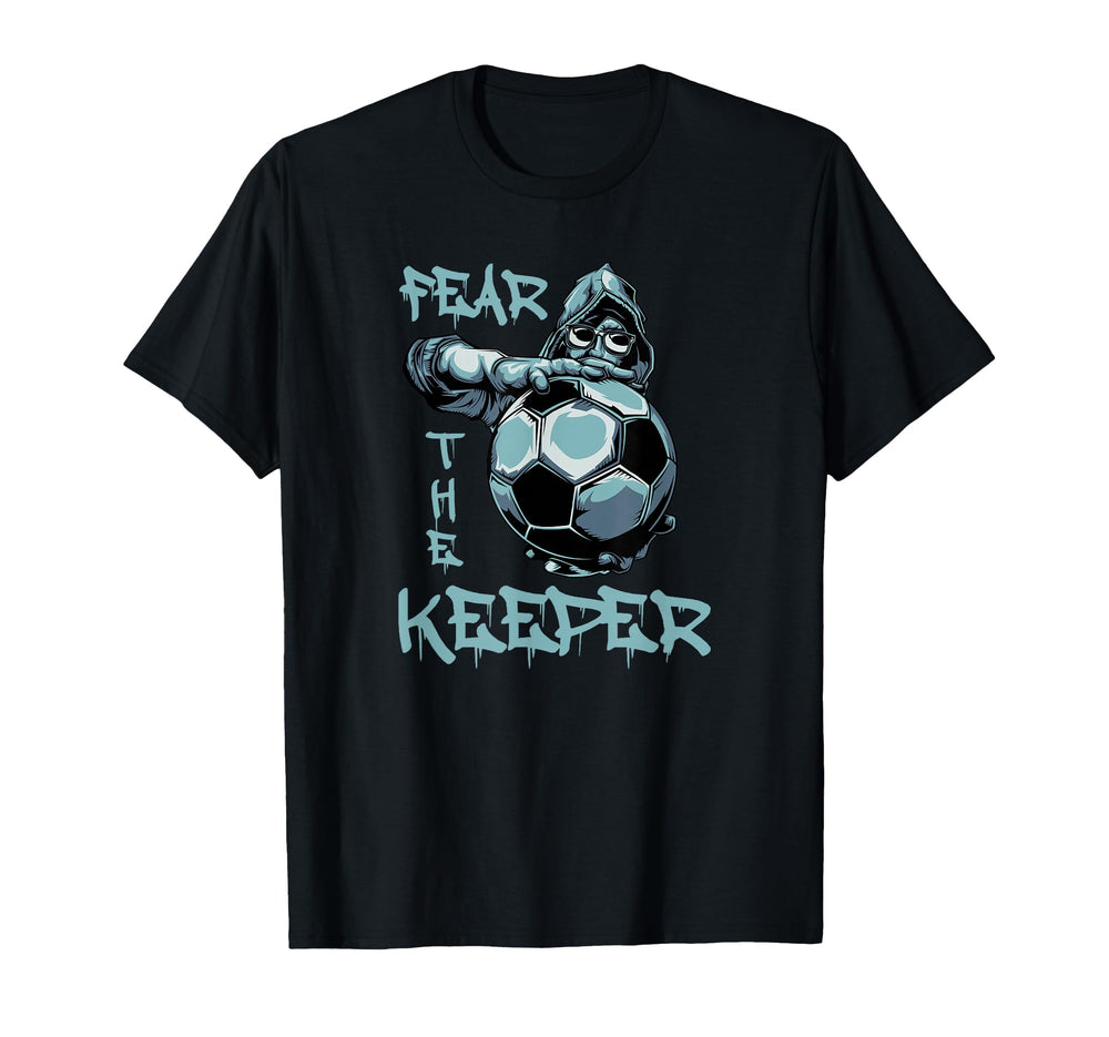 Fear Keeper Football Goalkeeper T-Shirt - Casual Everyday Wear for Adults
