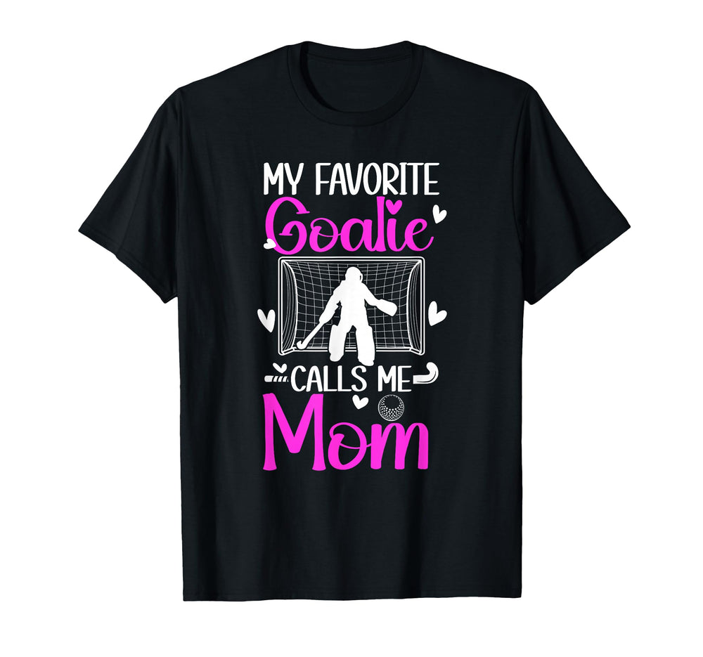 Field Hockey Goalkeeper Mom Field T-Shirt - Minimalist Print Men Women