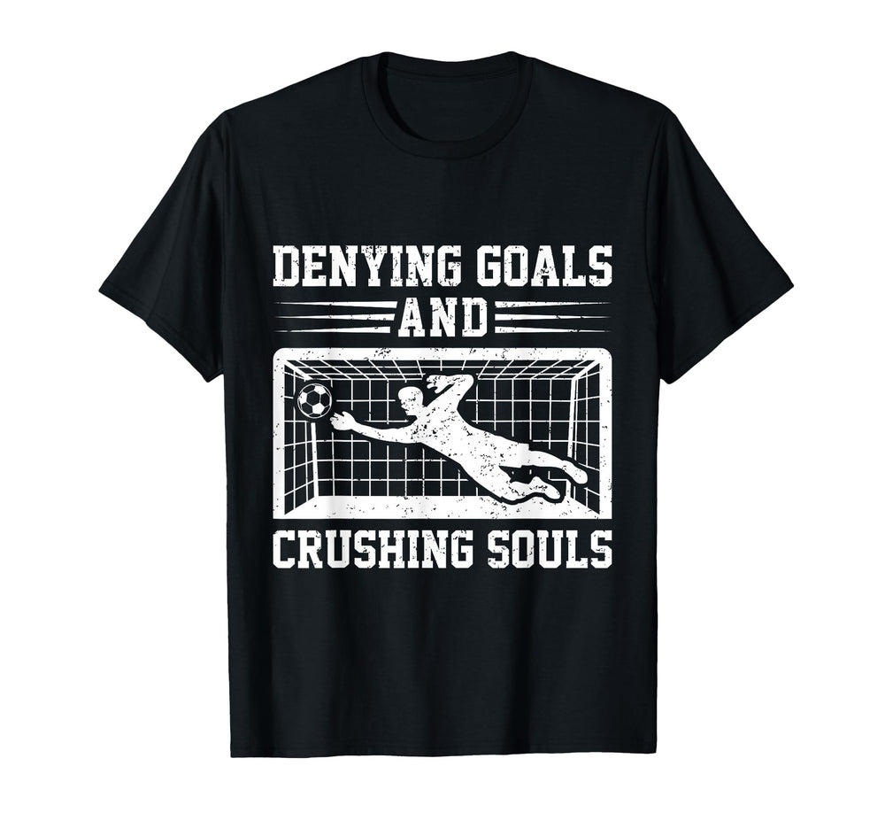 Soccer Goalie Goalkeeper T-Shirt - Aesthetic Graphic for Adults