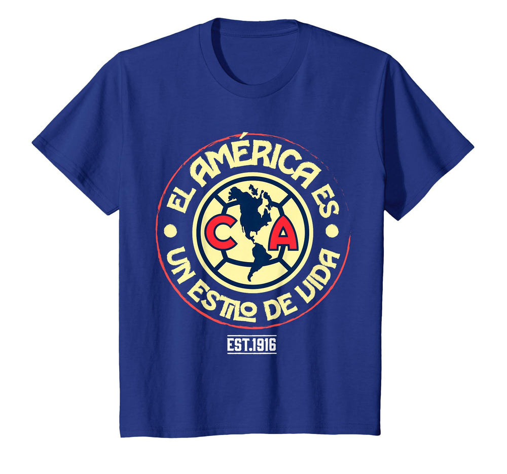 Club America Soccer Is Way Life T-Shirt - Casual Everyday Wear Men Women
