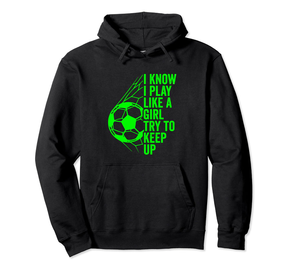Sport Athlete Games Coach Soccer Fun Hoodie - Streetwear Style Men Women