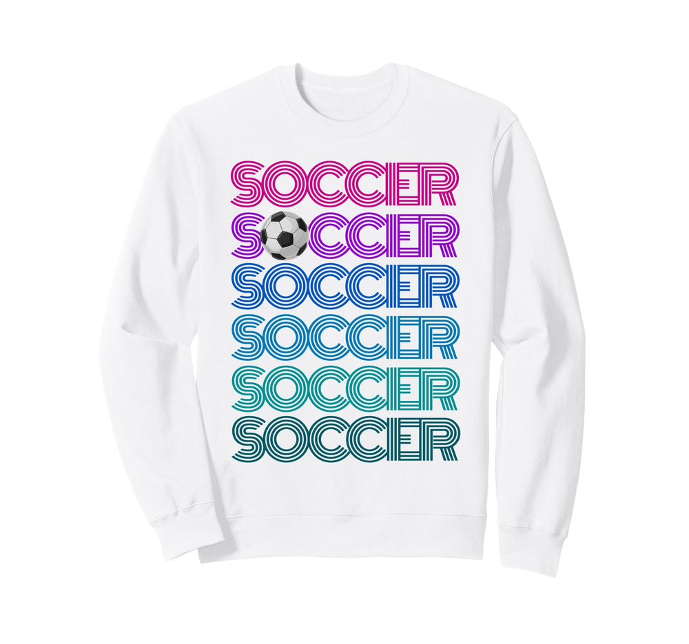 Soccer Eat Sleep Repeat Just Loves Sweatshirt - Unique Graphic for Adults
