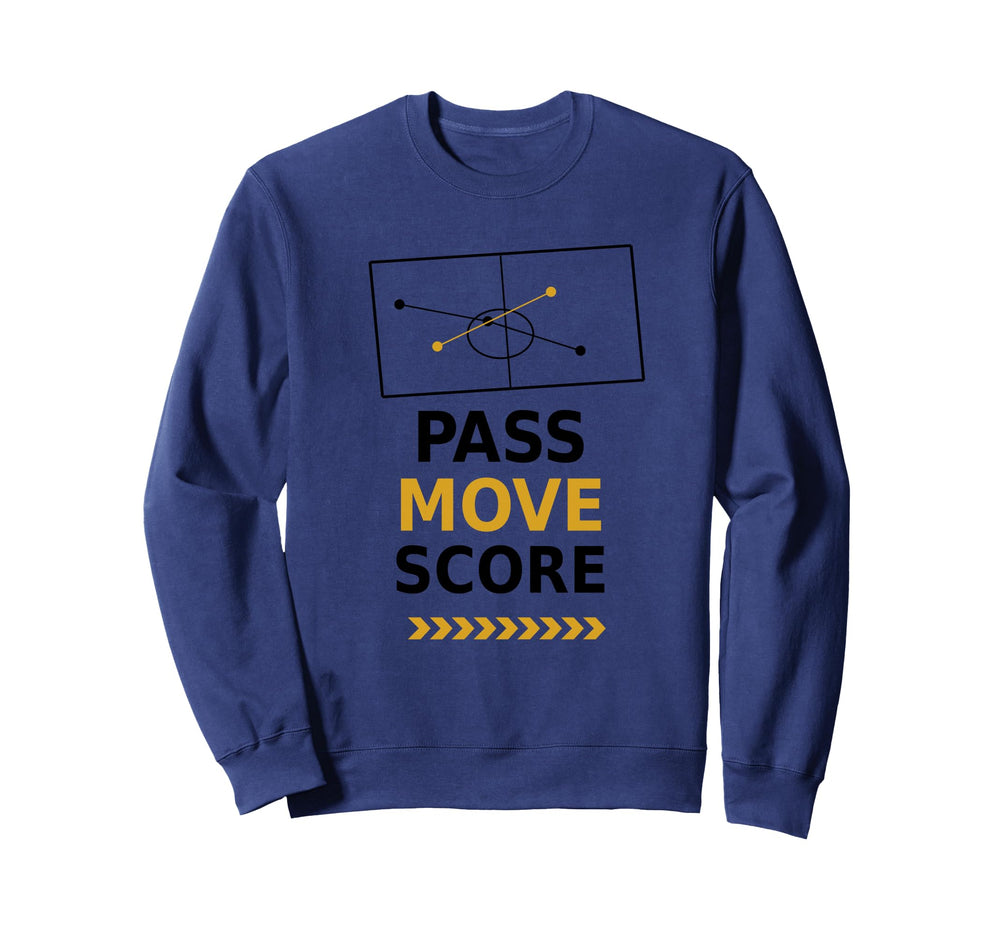 Football Collection Pass Move Sweatshirt - Minimalist Print Men Women