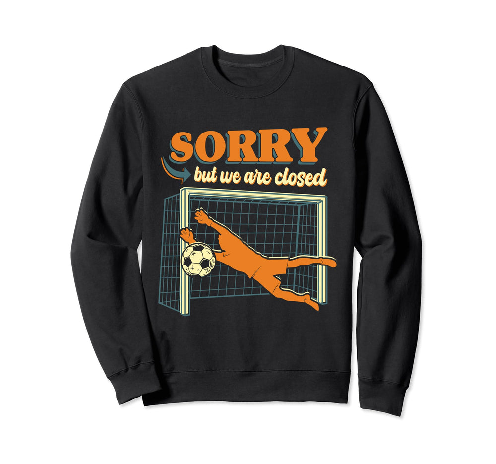 Goal Soccer Goalie Goaltender Sweatshirt - Graphic Print for Adults