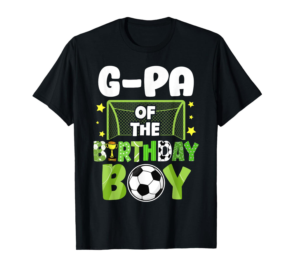 Soccer G Pa Birthday Party Soccer T-Shirt - Novelty Apparel Men Women