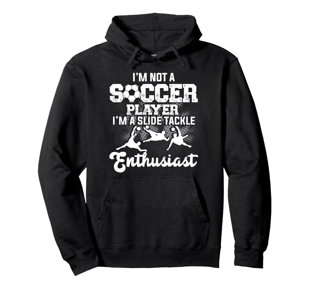 Unique Soccer Football Passion Hoodie - Graphic Print Men Women