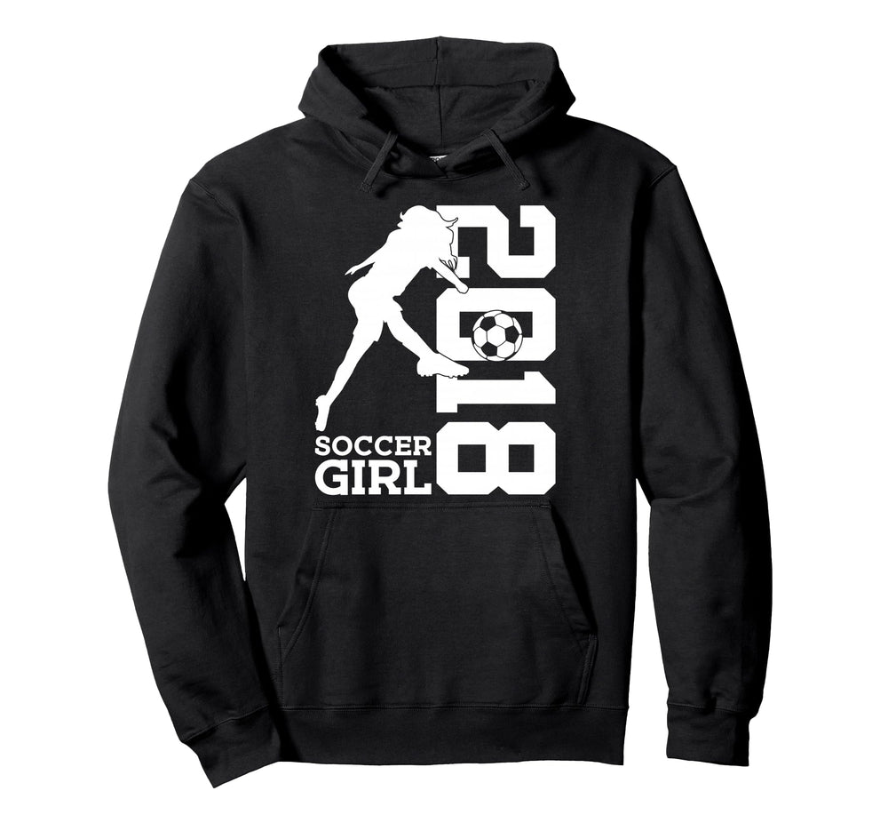 8Th Birthday Soccer 2018 Hoodie - Minimalist Print Men Women
