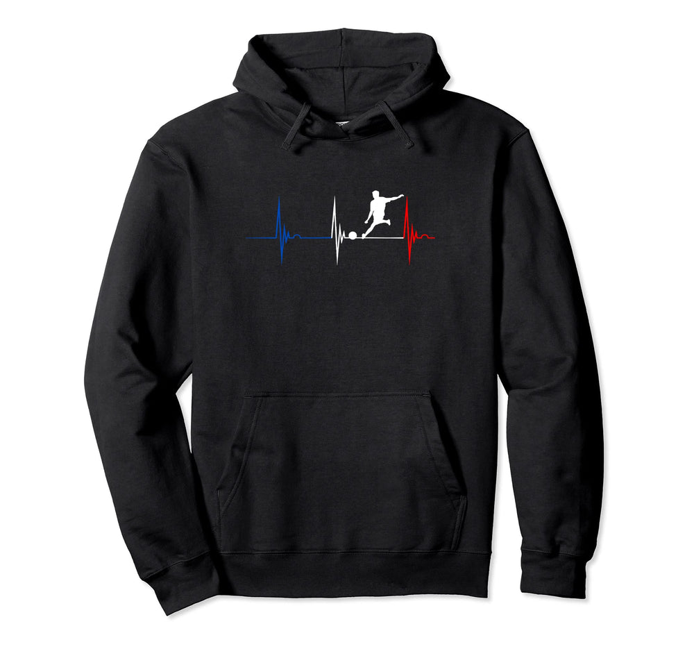 France Soccer Team France Soccer Ball Hoodie - Aesthetic Graphic Men Women