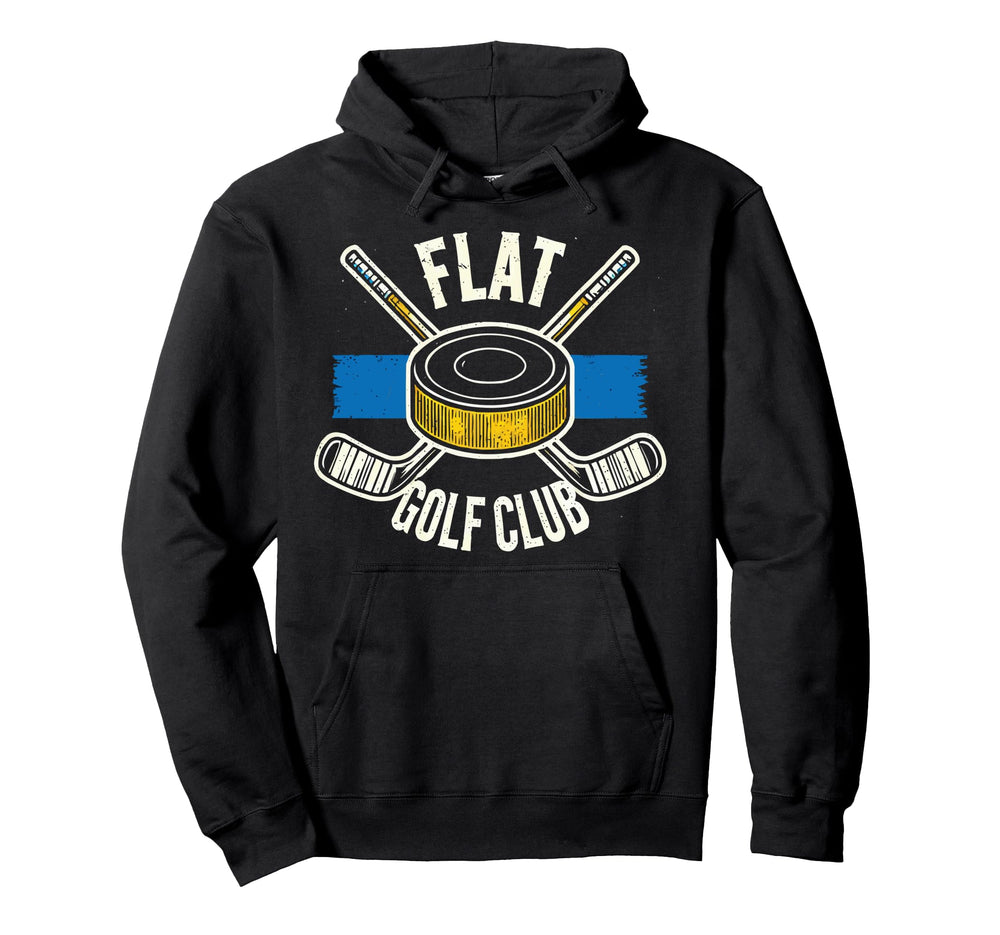 Funny Ice Hockey Player Winter Sport Hoodie - Graphic Print Unisex