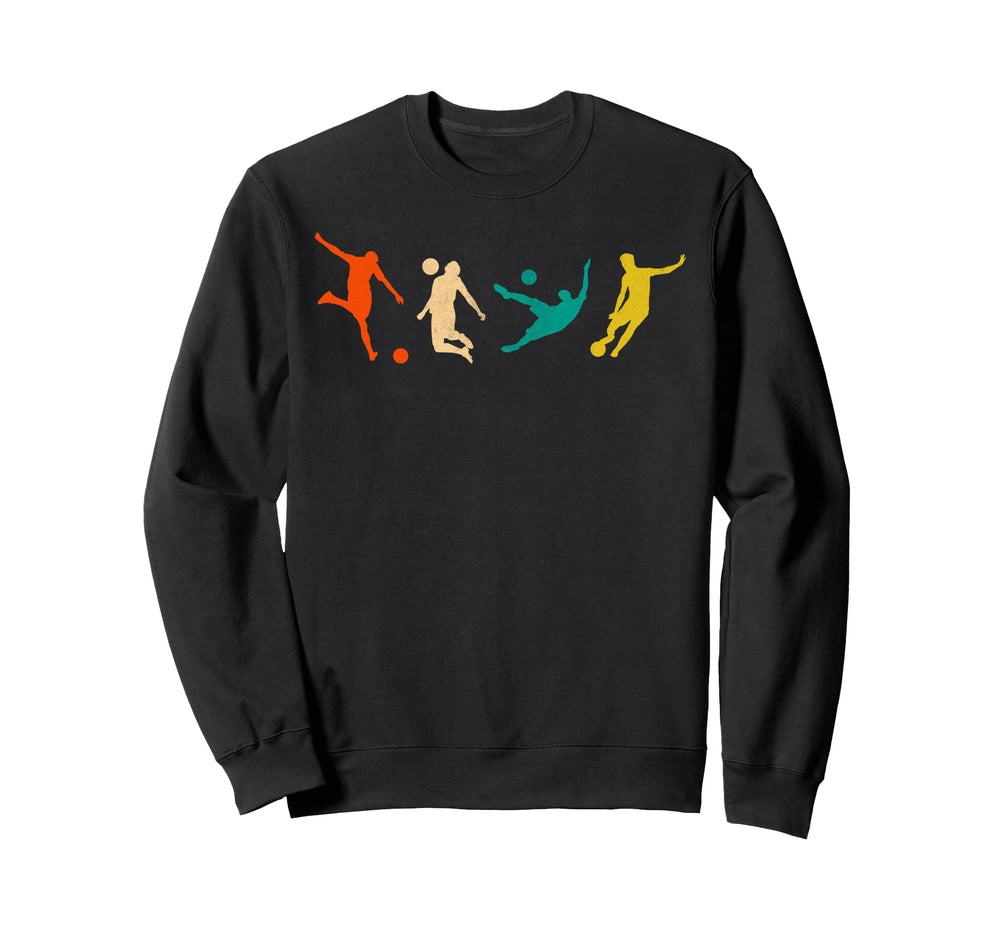 Soccer Goalie Player Fan Game Day Sweatshirt - Minimalist Print Men Women