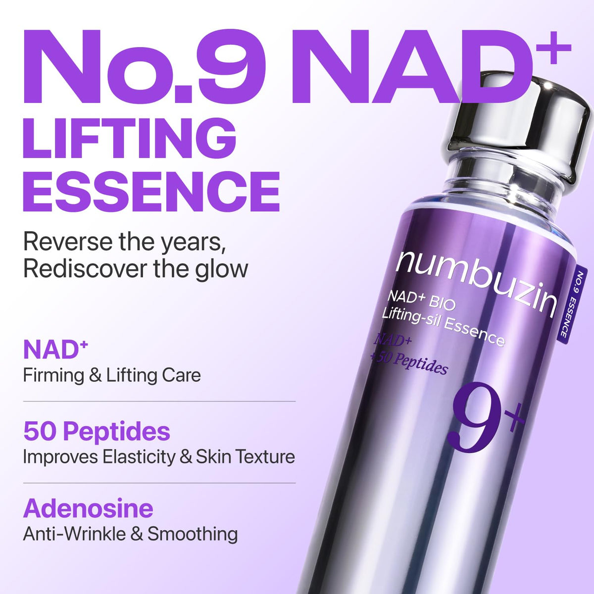 Numbuzin No. 9 NAD+ Bio Lifting-sil Essence - Snipetell