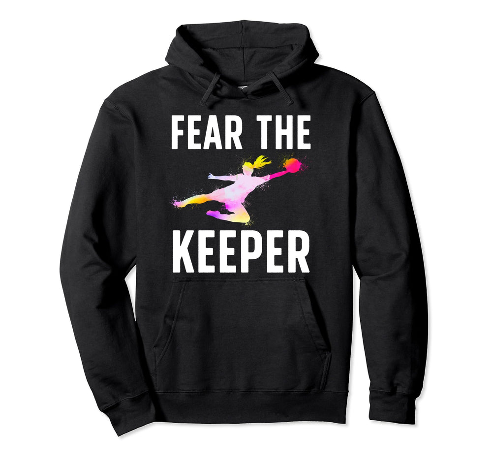 Fear Soccer Keeper Soccer Goalkeeper Hoodie - Minimalist Print for Adults