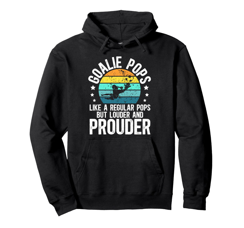 Soccer Goalie Pops Definition Soccer Hoodie - Trendy Graphic Unisex