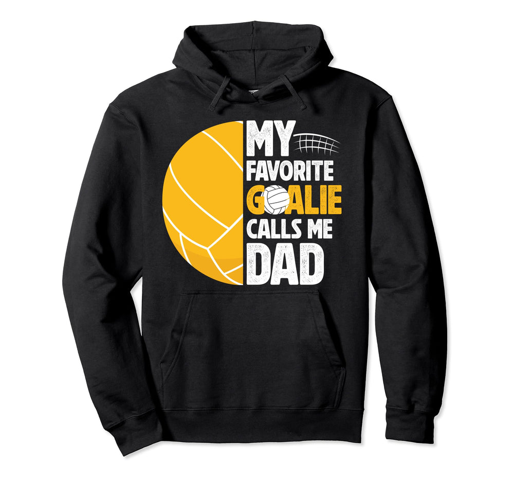 Water Polo Goalie Dad Water Polo Hoodie - Minimalist Print Unisex
