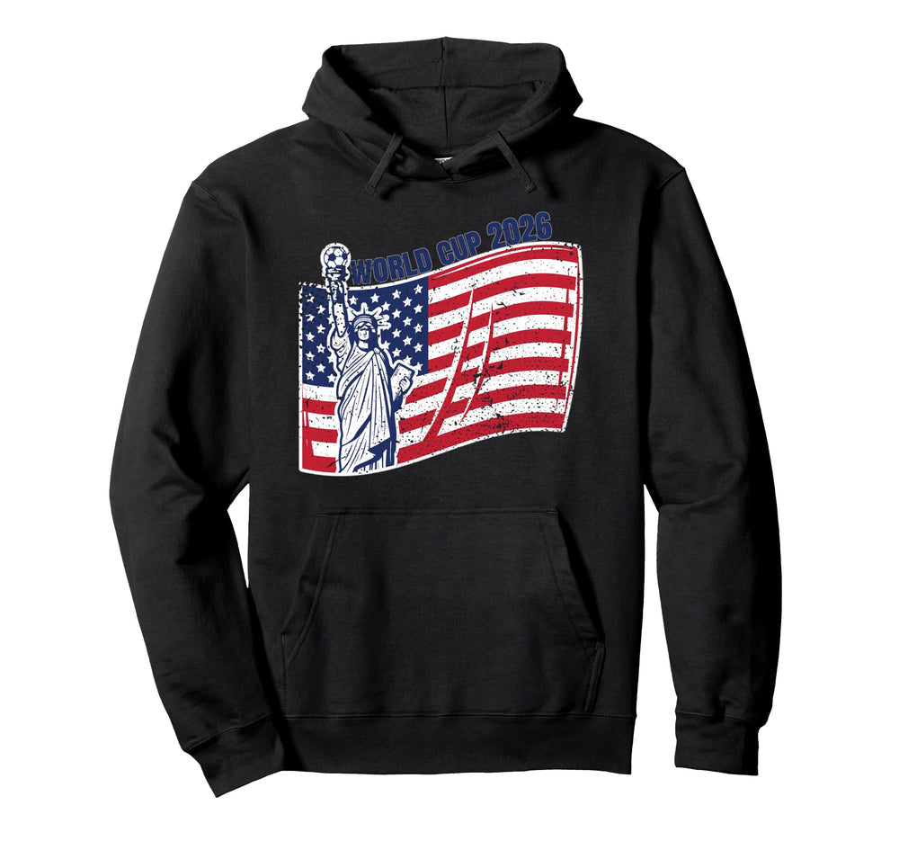 Usa World Football 26 American Team Hoodie - Aesthetic Graphic for Adults