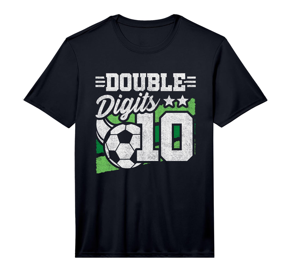 10Th Birthday Double Digits 10 Year Old T-Shirt - Streetwear Style Unisex