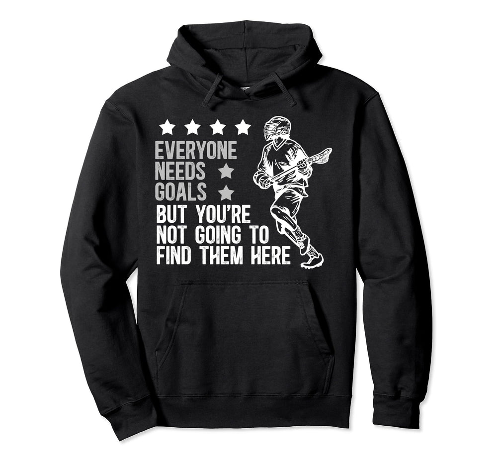 Lacrosse Keeper Funny Lacrosse Hoodie - Streetwear Style Men Women