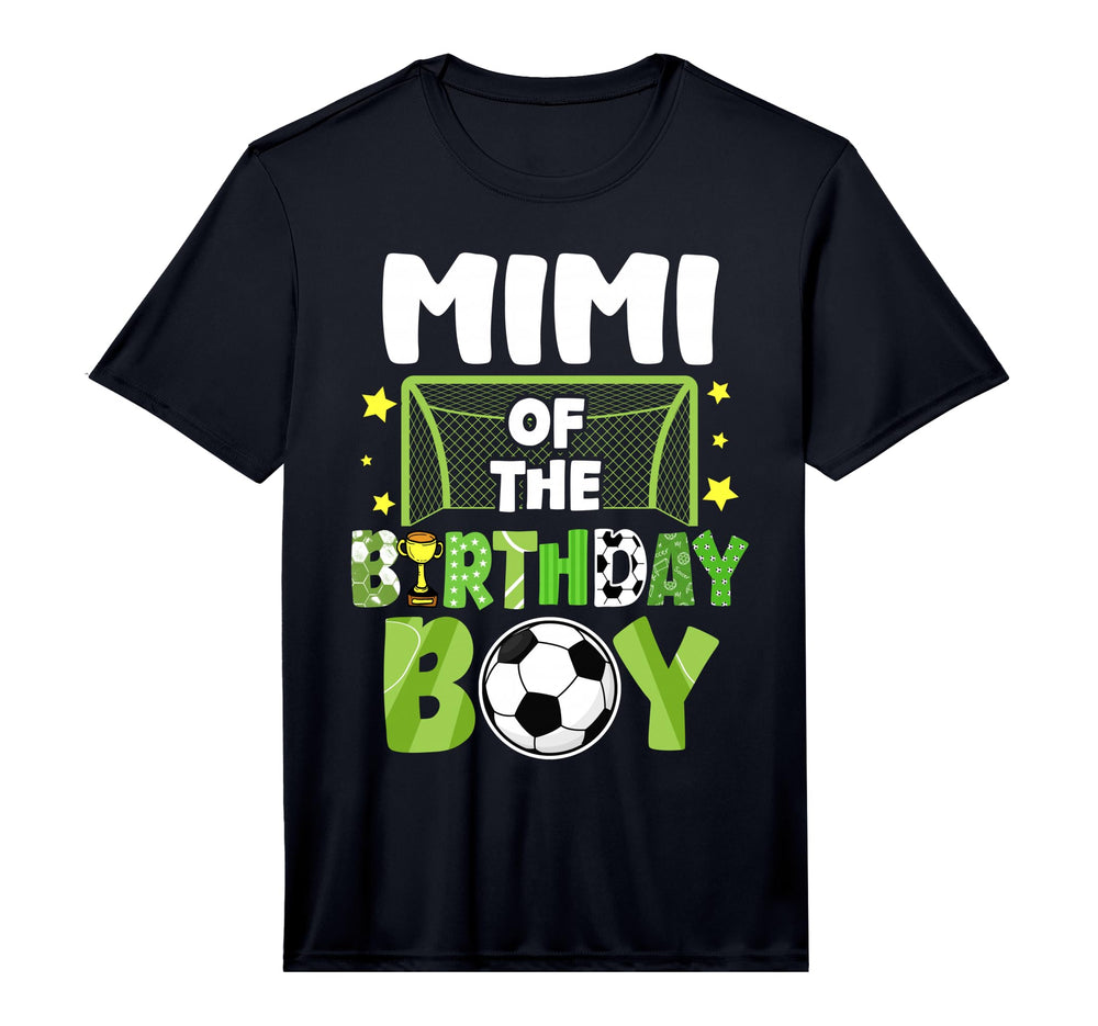 Mens Soccer Mimi Birthday Party Soccer T-Shirt - Aesthetic Graphic Unisex