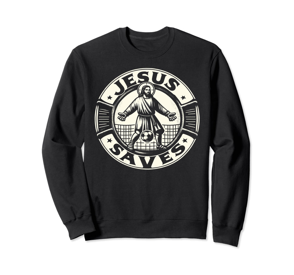 C J S Religious Christian Soccer Player T-Shirt - Graphic Print for Adults