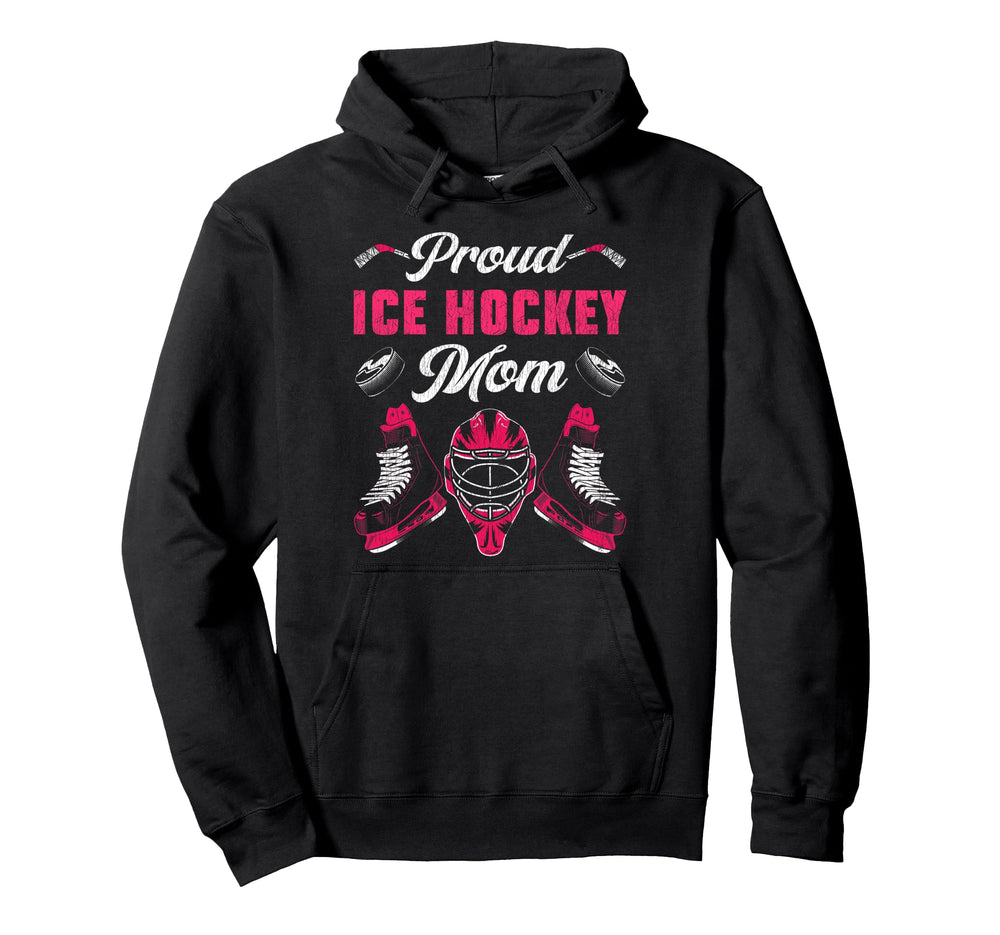 Ice Hockey Goalie Mom Mother Goalkeeper Hoodie - Graphic Print Men Women