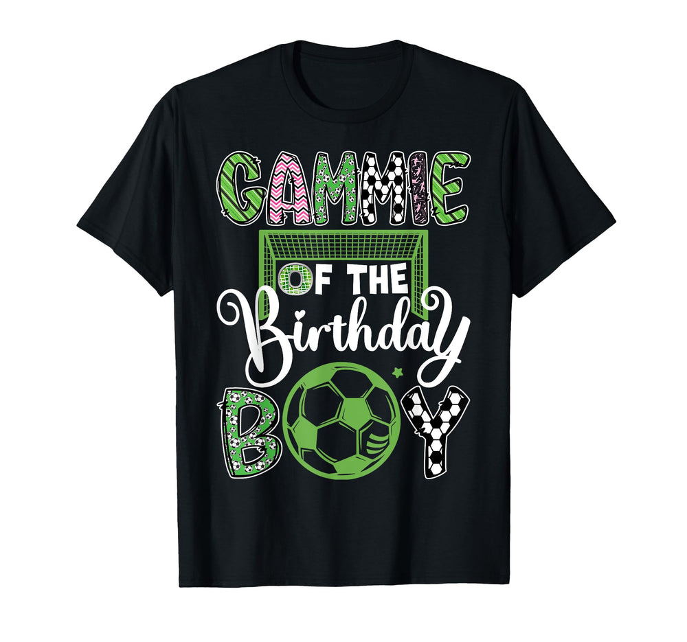 Gammie Birthday Soccer Player Birthday T-Shirt - Trendy Graphic Unisex