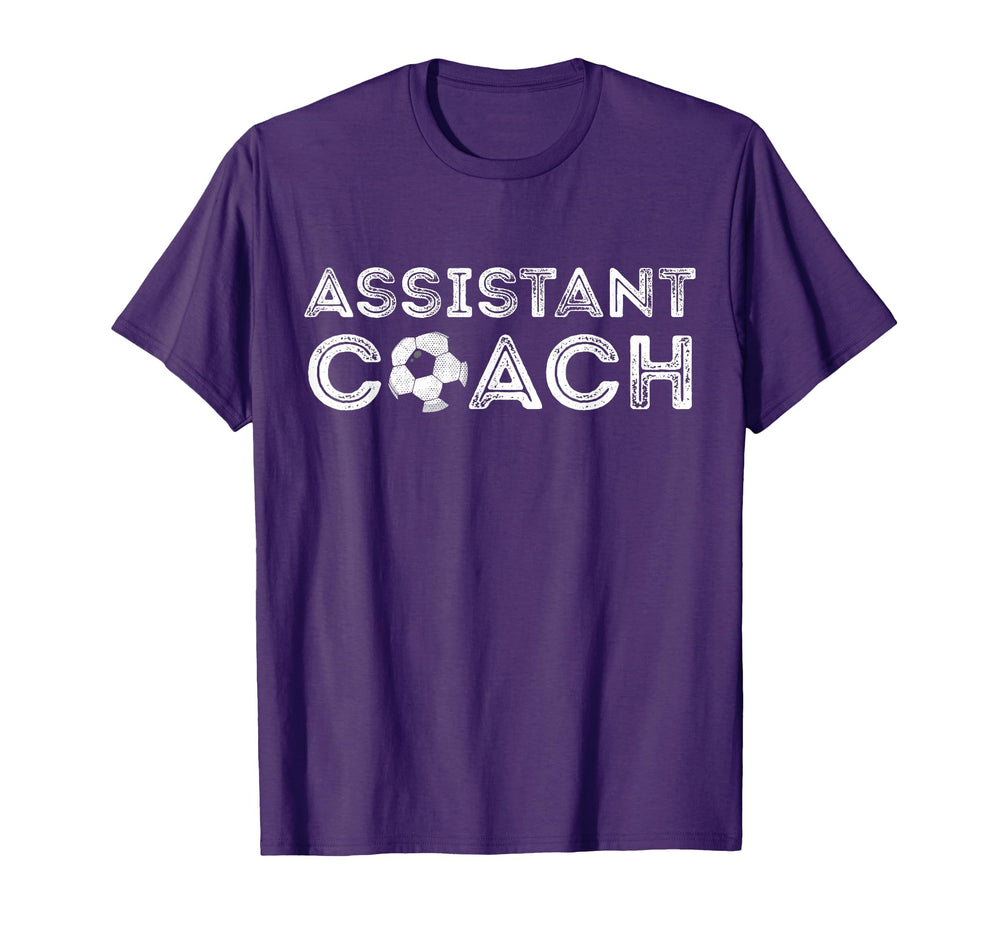 Assistant Soccer Coach Coaches T-Shirt - Streetwear Style Unisex