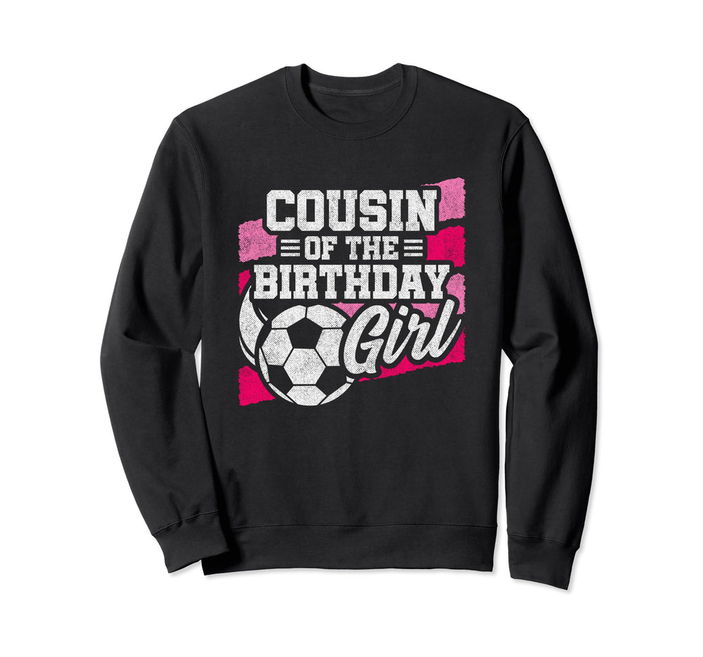Soccer Birthday Soccer Party Sweatshirt - Minimalist Print Men Women