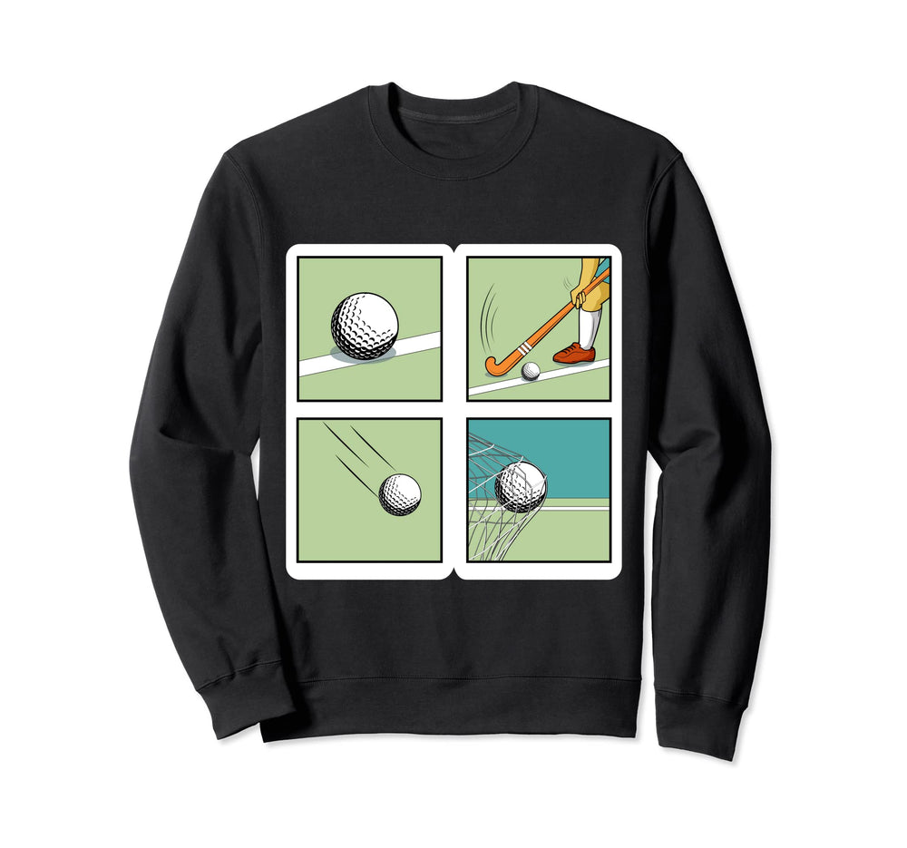 Ice Hockey Goalie Winter Sport Sweatshirt - Graphic Print Men Women