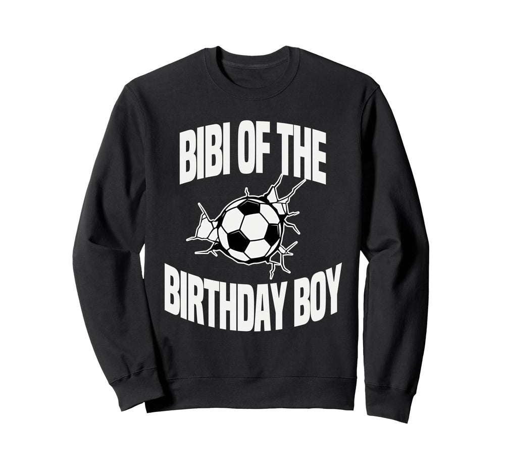 Bibi Birthday Soccer Team Bday Sweatshirt - Custom Art Print for Adults