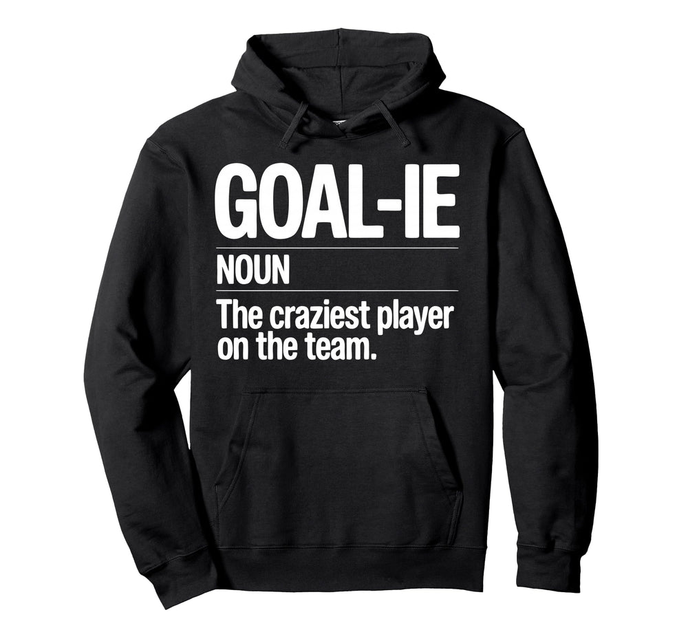 Lacrosse Goalie Lax Crazy Goalkeeper Hoodie - Trendy Graphic Unisex
