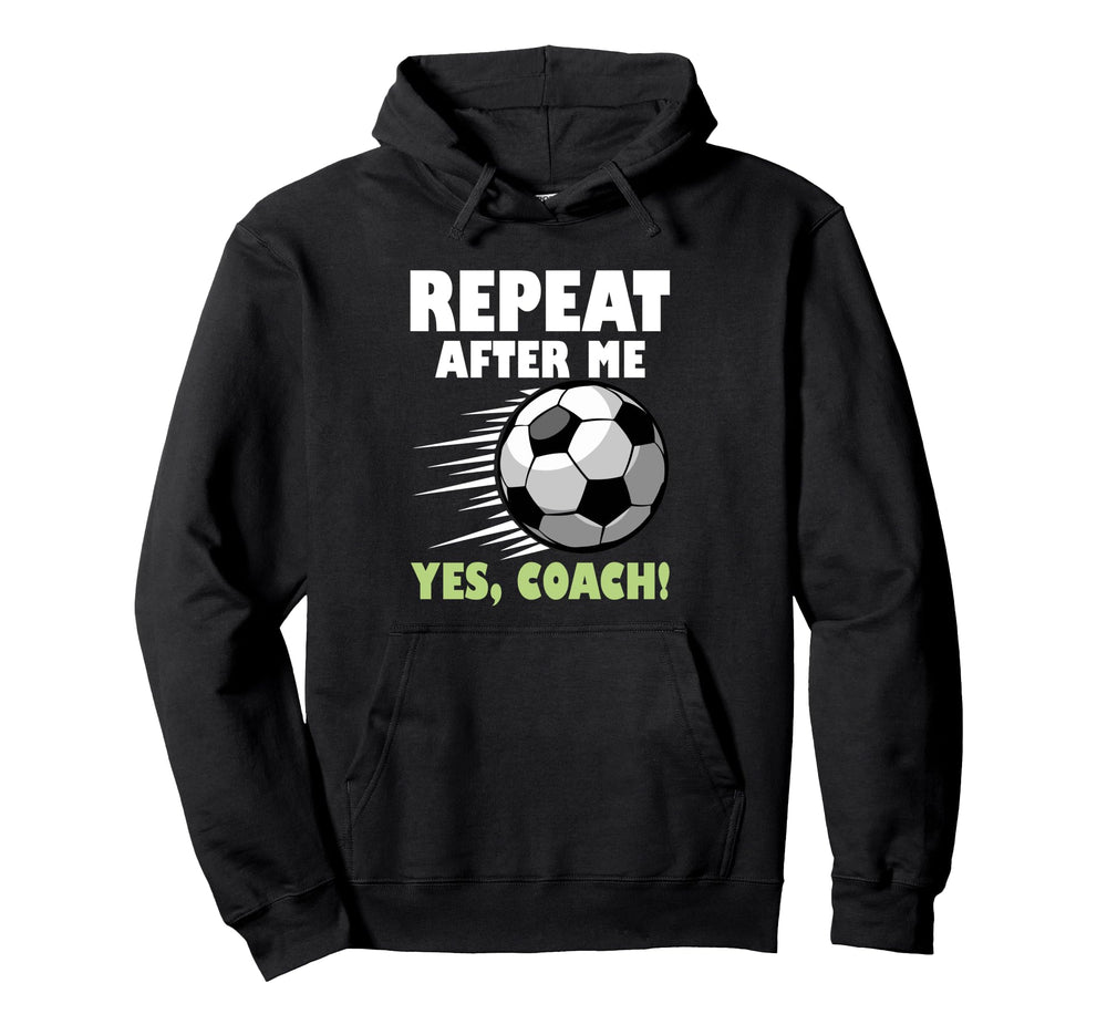 Coaching Soccer Dad Coach Soccer Coach Hoodie - Graphic Print Men Women