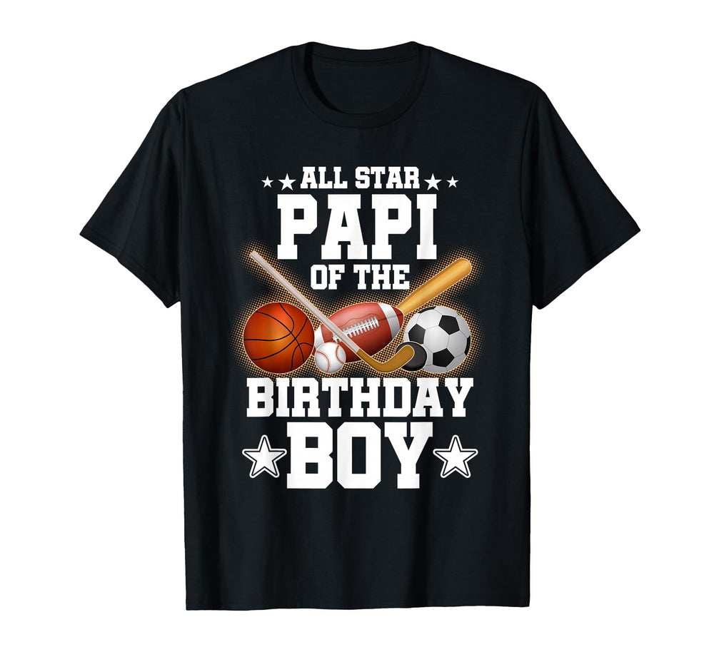 All Star Papi Birthday Basketball T-Shirt - Fun Novelty Design Unisex