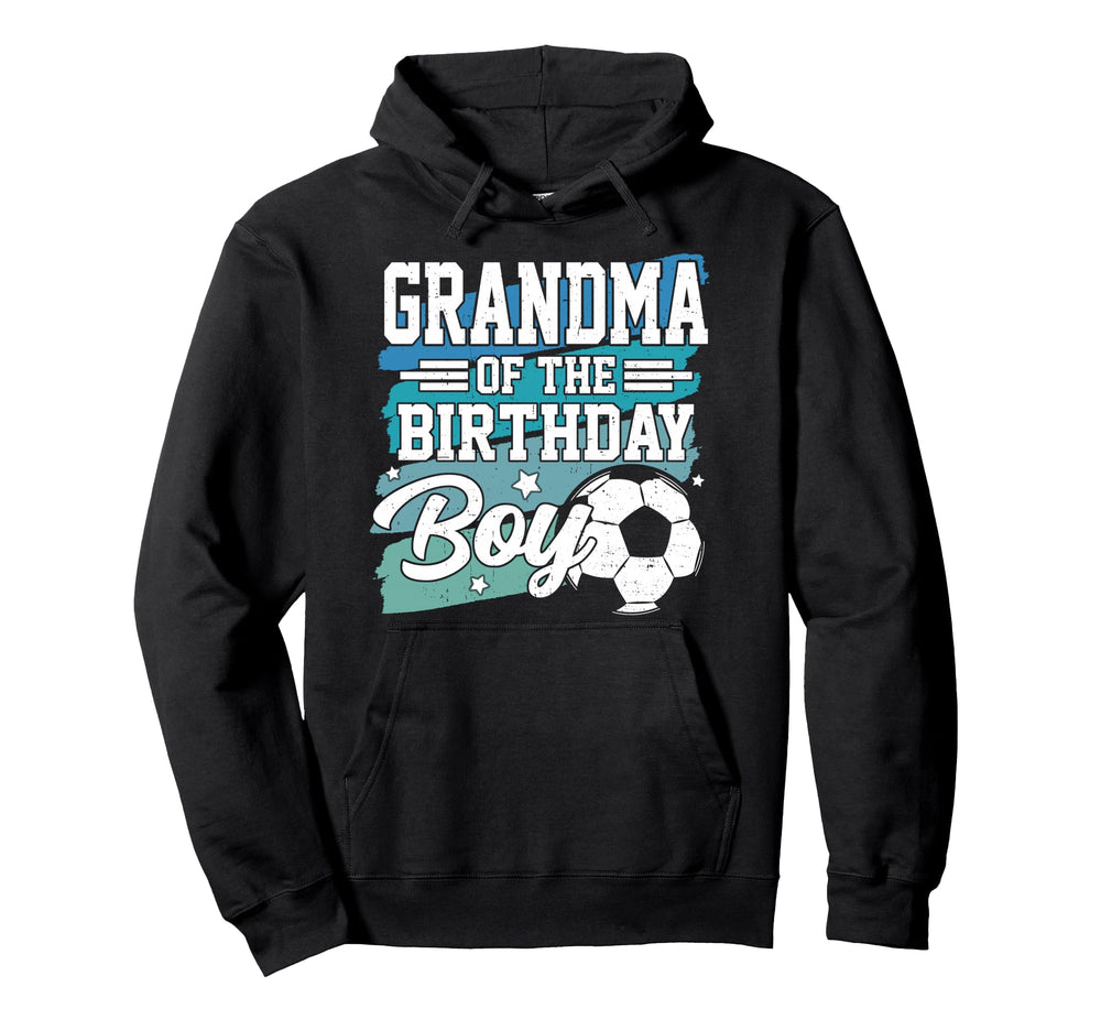 Grandma Birthday Soccer Family Matching Hoodie - Trendy Graphic for Adults