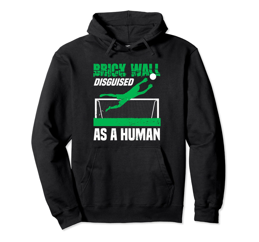 Goaltender Gloves Goalkeeper Soccer Hoodie - Minimalist Print Men Women