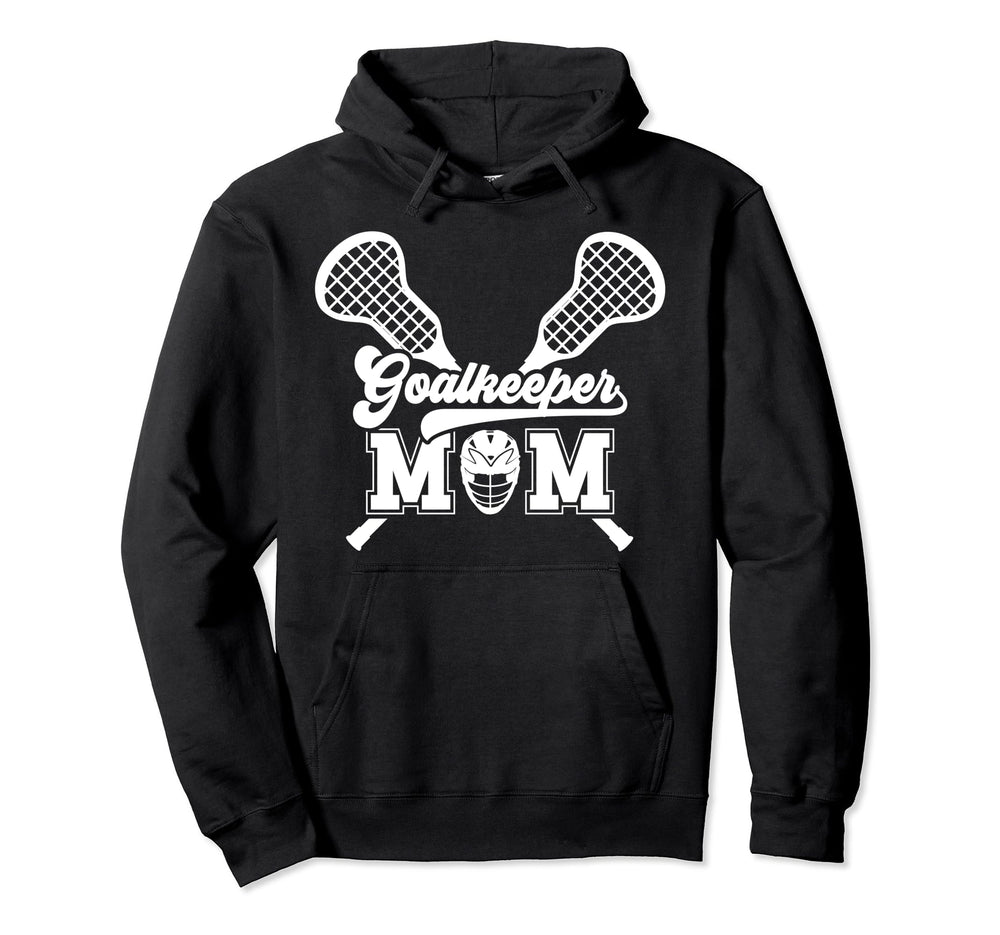 Lacrosse Goalkeeper Mom Lacrosse Hoodie - Minimalist Print Men Women