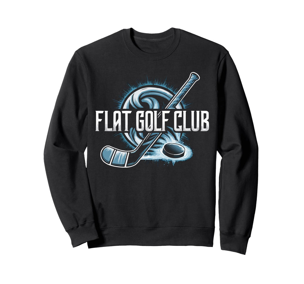 Funny Ice Hockey Player Winter Sweatshirt - Fun Novelty Design for Adults