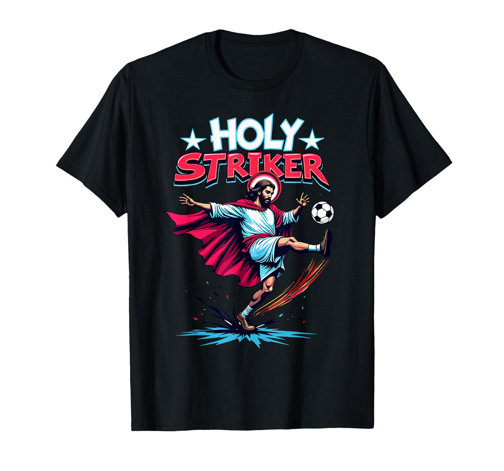 Holy Striker Easter Funny Jesus T-Shirt - Custom Art Print for Adults