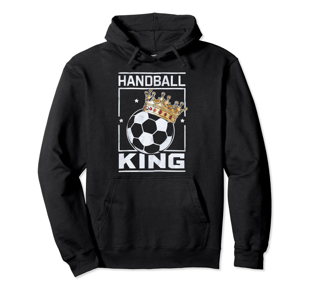 I Love Handball Player Sports Hoodie - Casual Everyday Wear for Adults