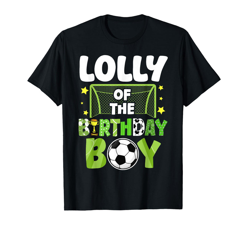 Soccer Lolly Birthday Party Family T-Shirt - Unique Graphic for Adults